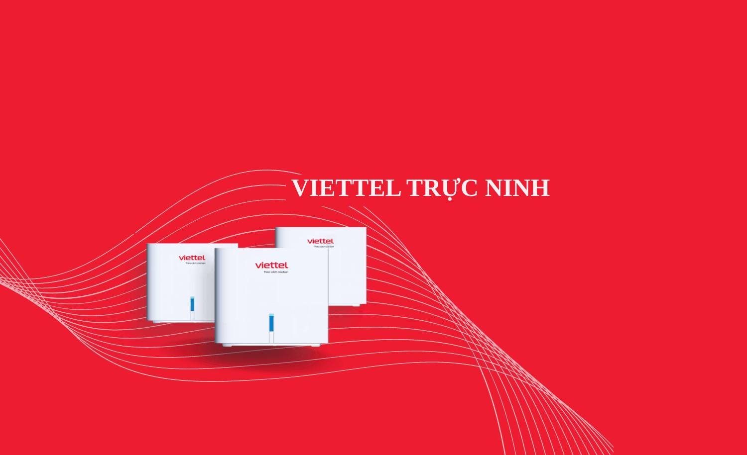 lắp internet viettel trực ninh